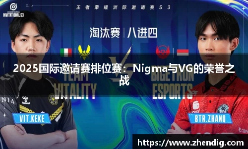 2025国际邀请赛排位赛：Nigma与VG的荣誉之战
